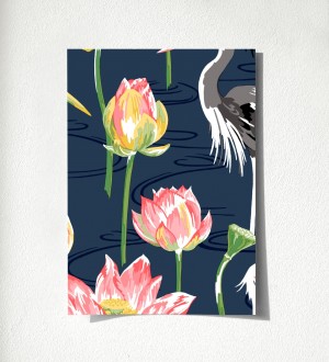 Muestra de papel pintado Herons Royal 682162 Herons Royal 500682162
