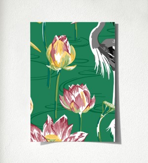 Muestra de papel pintado Herons Royal 682163 Herons Royal 500682163