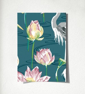 Muestra de papel pintado Herons Royal 682164 Herons Royal 500682164