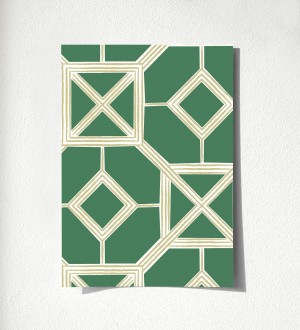 Muestra de papel pintado Evan House 682292 Evan House 500682292