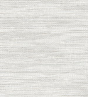 Papel pintado con textura de fibras de cáñamo fondo blanco Sisay Texture 681830