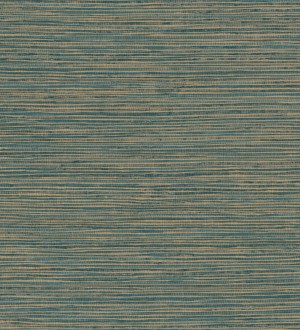 Papel pintado con textura de fibras de cáñamo fondo turquesa Sisay Texture 681834