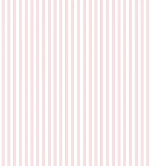 Papel pintado rayas infantiles bicolor rosa claro y blanco Raya Teddy Sailors 232150