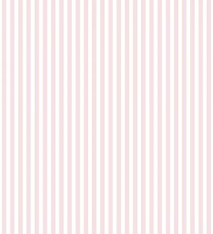 Papel pintado rayas infantiles bicolor rosa claro y blanco Raya Teddy Sailors 232150