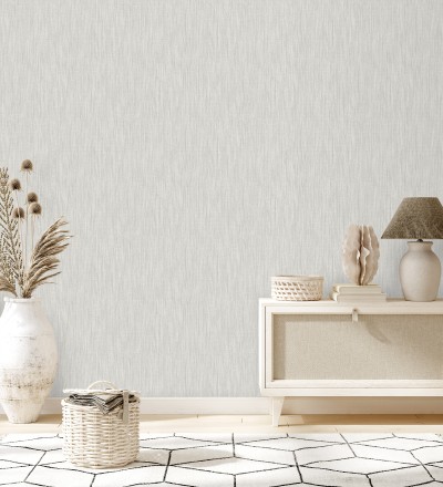 Papel pintado liso con textura textil Lenon Hall 680588