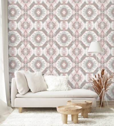 Papel pintado imitación tapiz estilo boho Boho Home 679831