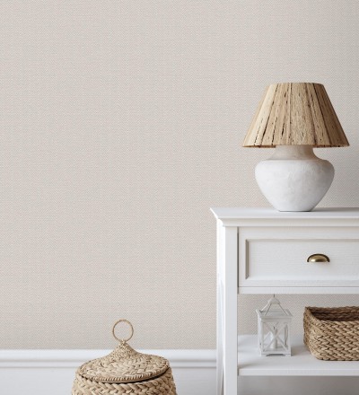 Papel pintado textil de espigas con relieve Delhi 680976