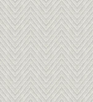 Papel pintado de espigas efecto fibra vegetal tonos gris claro Mumbai Wide 682458