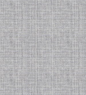 Papel pintado tejido de lino tonos grises y visón con textura London Textile 682508