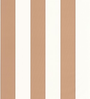 Papel pintado de rayas tonos marrones con líneas finas cobre Diana Stripes 682584