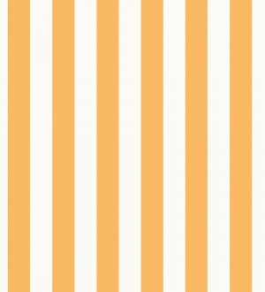 Papel pintado rayas finas ocre y blanco con textura Marlene Stripes 682596