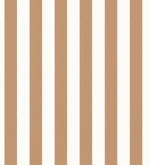 Papel pintado rayas finas marrones y blanco con textura Marlene Stripes 682597