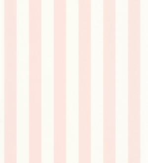Papel pintado rayas finas rosas y blancas con textura Marlene Stripes 682598