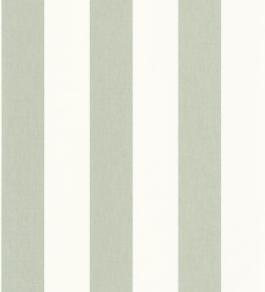 Papel pintado de rayas color marrón claro y blanco imitando al tejido de lino Garbo Stripes 682610