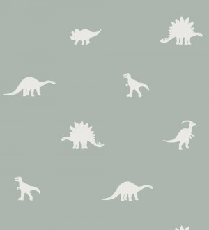 Papel pintado infantil de dinosaurios Jurassic Joy 682665