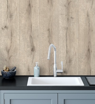 Papel pintado imitación tablas de madera rústica Coimbra 682755