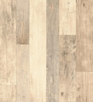 Papel pintado de diseño de madera de embarcadero envejecida de estilo nórdico Keldan Wood 682773