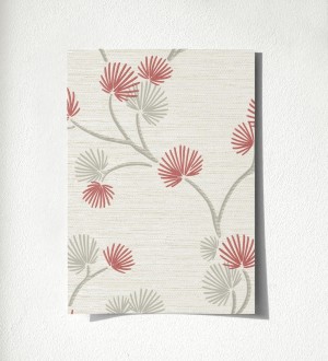 Papel pintado de flores japonesas amarillas Evolet Garden 500682376