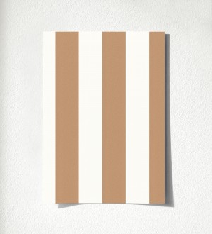 Papel pintado rayas finas con textura rugosa Marlene Stripes 500682597