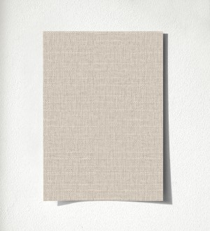 Papel pintado efecto textil con textura alto relieve color blanco roto perlado Fabrizio Textile 500682862