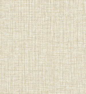 Papel pintado con textura textil tonos blancos y beiges Tamil Fabric 679360