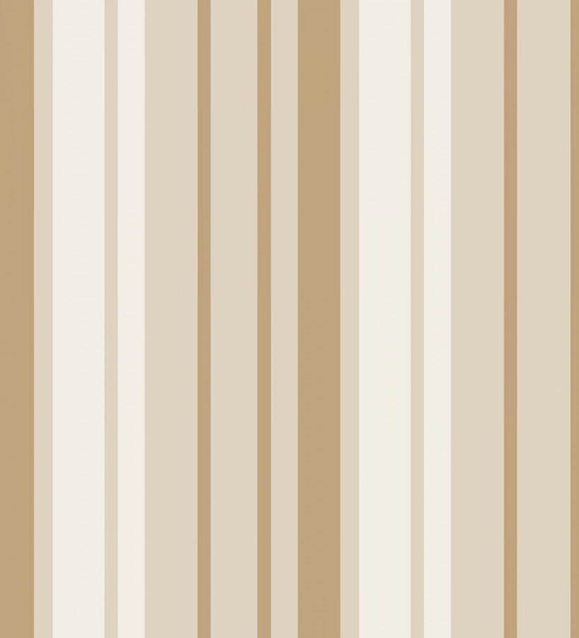 Papel pintado rayas desiguales ocre, blanco,beige pálido  Raya Lesnar 421546