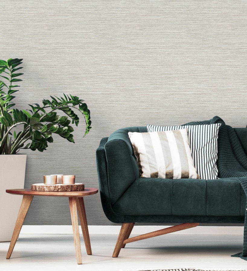 Papel pintado con textura de fibras de cáñamo fondo beige tostado  Sisay Texture 681831