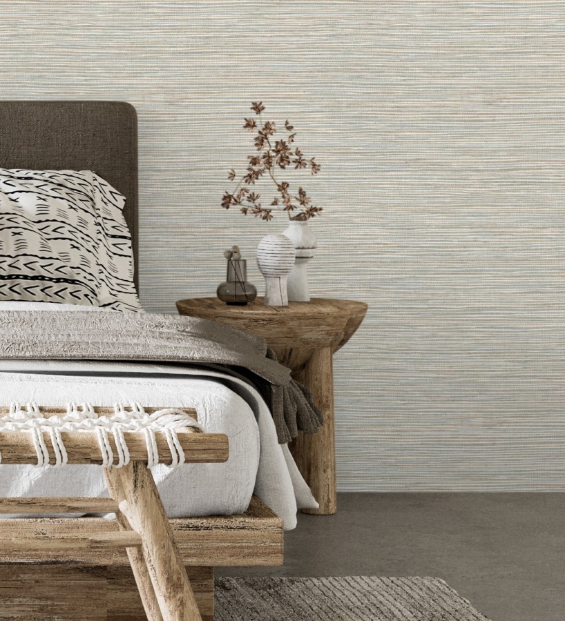 Papel pintado con textura de fibras de cáñamo fondo verde agua claro  Sisay Texture 681836