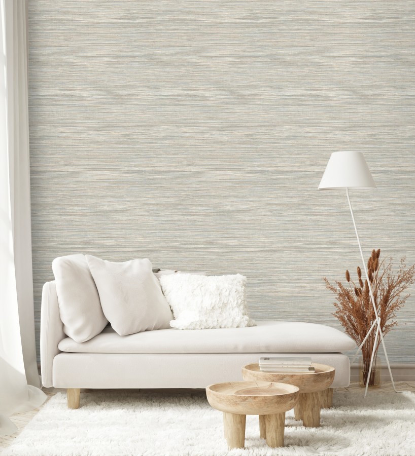 Papel pintado con textura de fibras de cáñamo fondo verde agua claro  Sisay Texture 681836