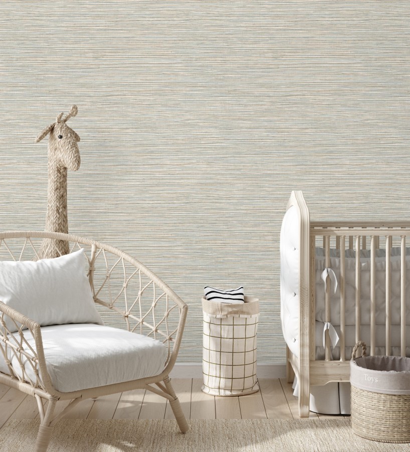 Papel pintado con textura de fibras de cáñamo fondo verde agua claro  Sisay Texture 681836