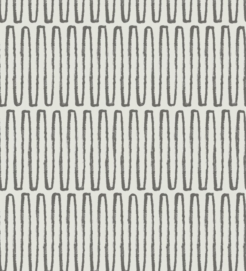 Papel pintado étnico diseño geométrico africano negro  Barak 682038
