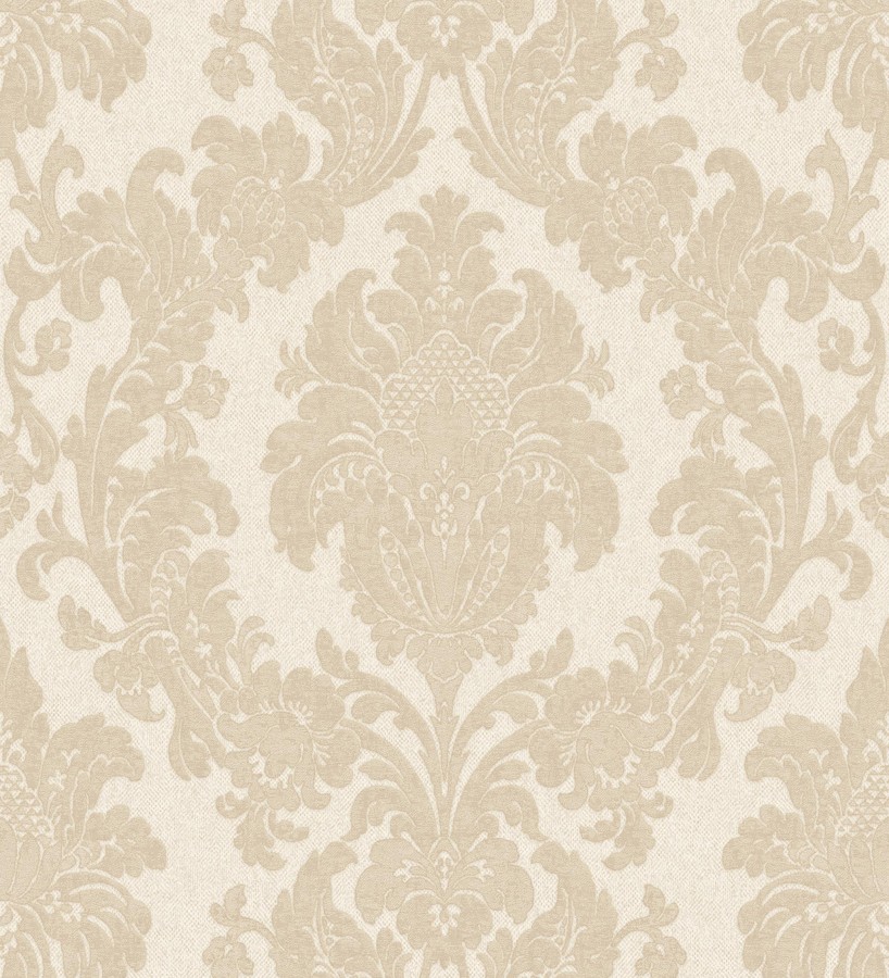 Papel pintado damasco clásico efecto entelado con textura en relieve  Milano Legacy 682834