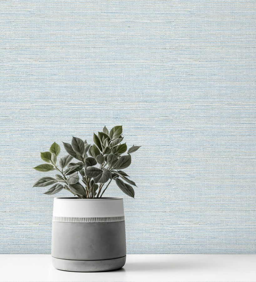 Papel pintado liso efecto fibra vegetal  Graham Hall 679780