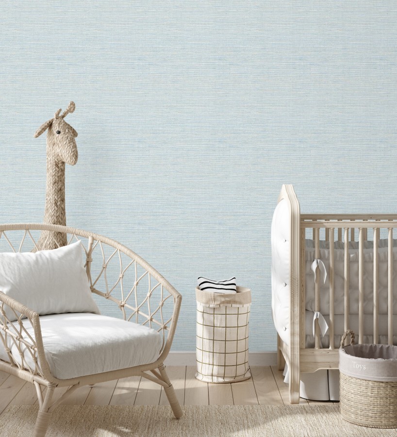 Papel pintado liso efecto fibra vegetal  Graham Hall 679780