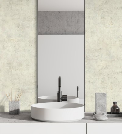 Papel pintado efecto de microcemento textura áspera Mineral Shade 682762