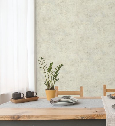 Papel pintado efecto de microcemento textura áspera Mineral Shade 682762