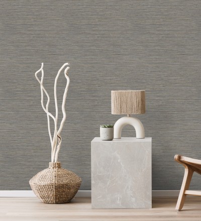 Papel pintado imitación fibra vegetal Manila Modern Fibers 682922