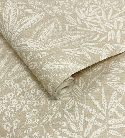 Papel pintado de hojas botánicas exóticas Jewel Blossom 682932