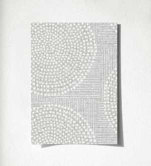 Muestra de papel pintado Maasai Circles 683091 Maasai Circles 500683091