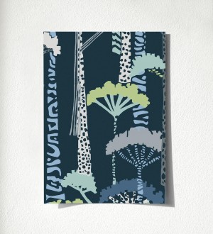 Muestra de papel pintado Kilimanjaro Trees 682950 Kilimanjaro Trees 500682950