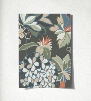 Muestra de papel pintado Midnight Florals 682968 Midnight Florals 500682968