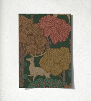 Muestra de papel pintado Ebernoe Woods 683456 Ebernoe Woods 500683456