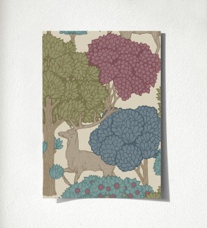 Muestra de papel pintado Ebernoe Woods 683459 Ebernoe Woods 500683459