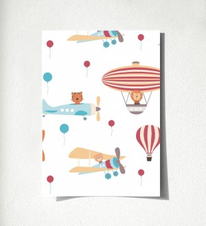 Muestra de papel pintado Flying Animals 683272 Flying Animals 500683272