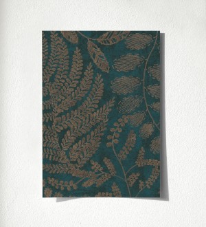 Muestra de papel pintado Tundra Leaves 683286 Tundra Leaves 500683286