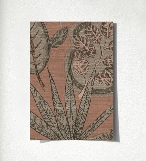 Muestra de papel pintado Kenya Leaves 683304 Kenya Leaves 500683304