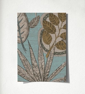 Muestra de papel pintado Kenya Leaves 683306 Kenya Leaves 500683306