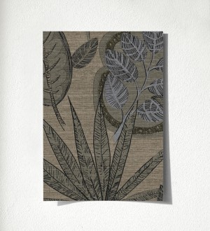 Muestra de papel pintado Kenya Leaves 683307 Kenya Leaves 500683307
