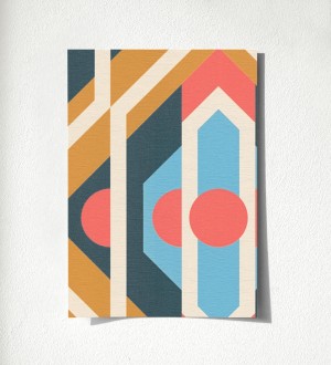 Muestra de papel pintado Caleido Pop 683325 Caleido Pop 500683325