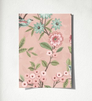 Muestra de papel pintado Bird Haven 682906 Bird Haven 500682906